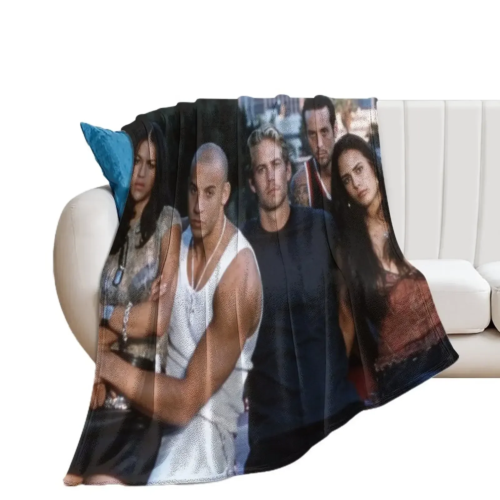 fast and furious Throw Blanket Flannels Luxury Designer Large Blankets