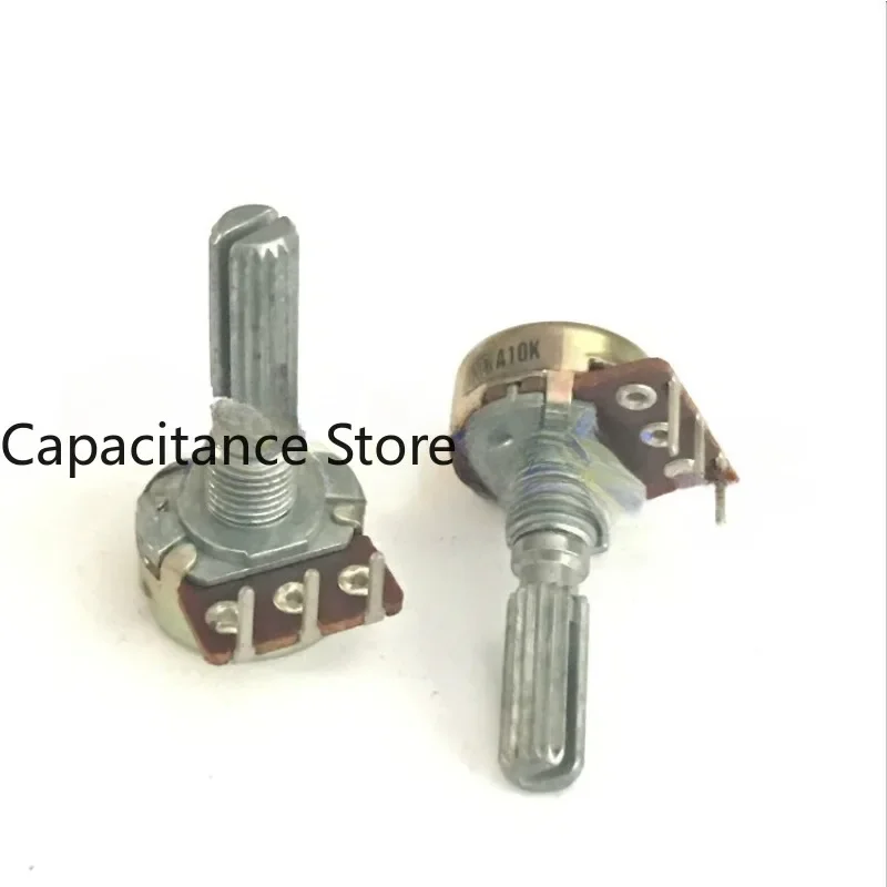 

5PCS 16-type rotary potentiometer bent foot single A5K/A10K amplifier audio speaker volume