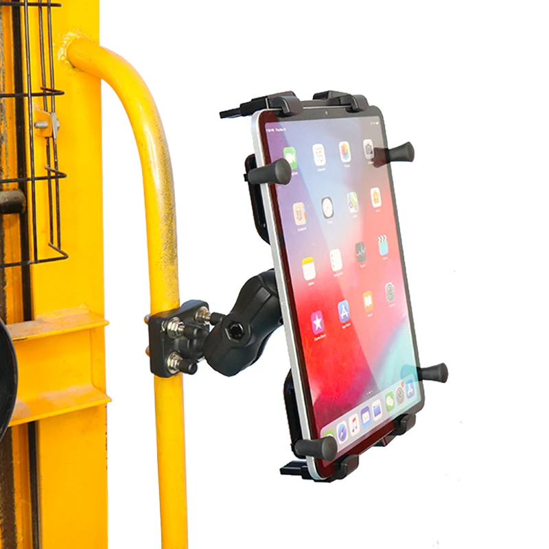 VINmounts Lockable Tablet Mount Universal Anti-Theft Holder for iPad 9th 8th Gen, Samsung Tab S4, Huawei MatePad 10.8, Zebra ET5 view 5