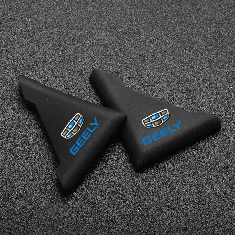 2Pcs Silicone Car Door Corner Cover Anti-Scratch Protector Auto Accessories For Geely Geometry C Coolray Tugella Gx3 Panda