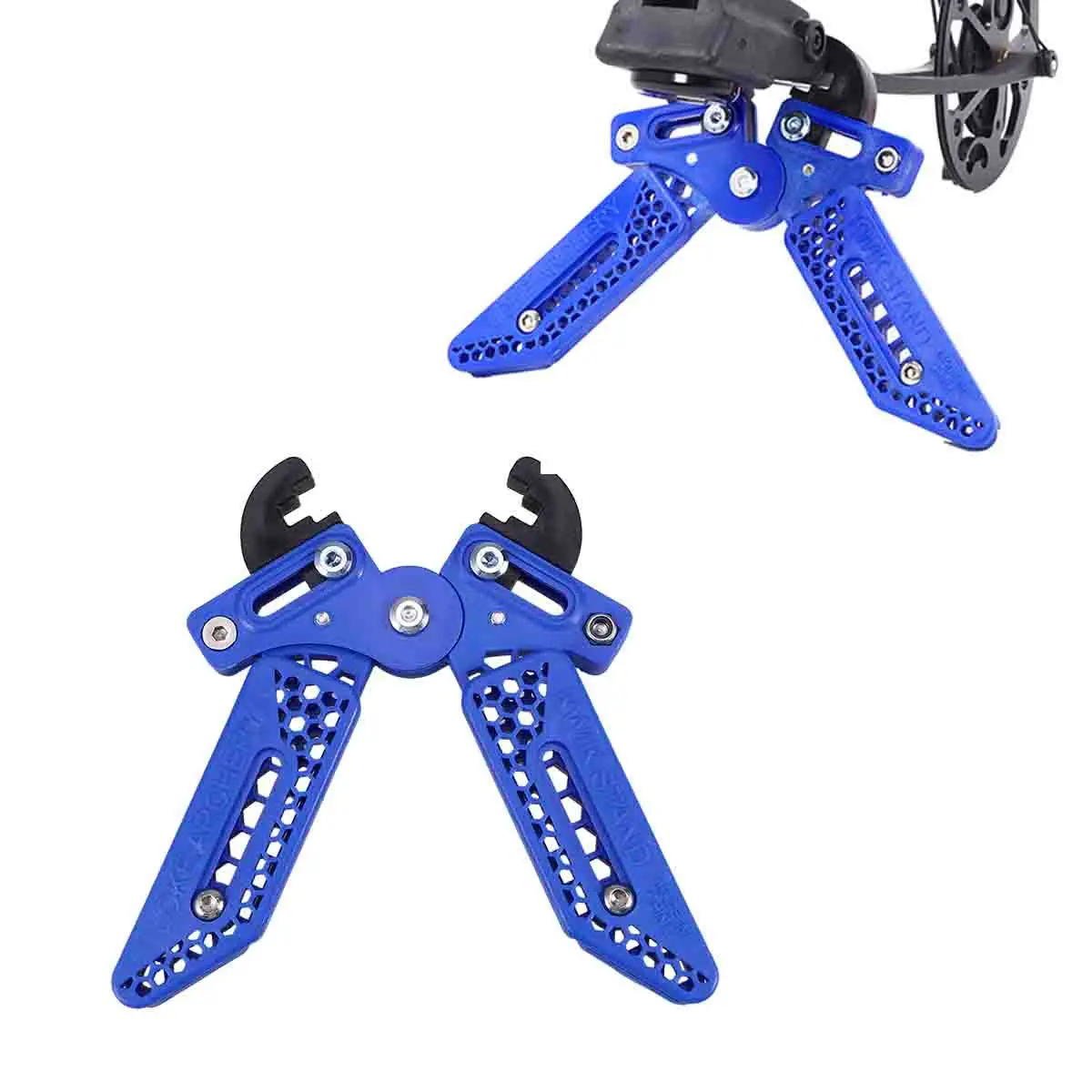 

Bow Stand Mount Adjustable Limb Holders Recurve Bows Bowhunting Accessories