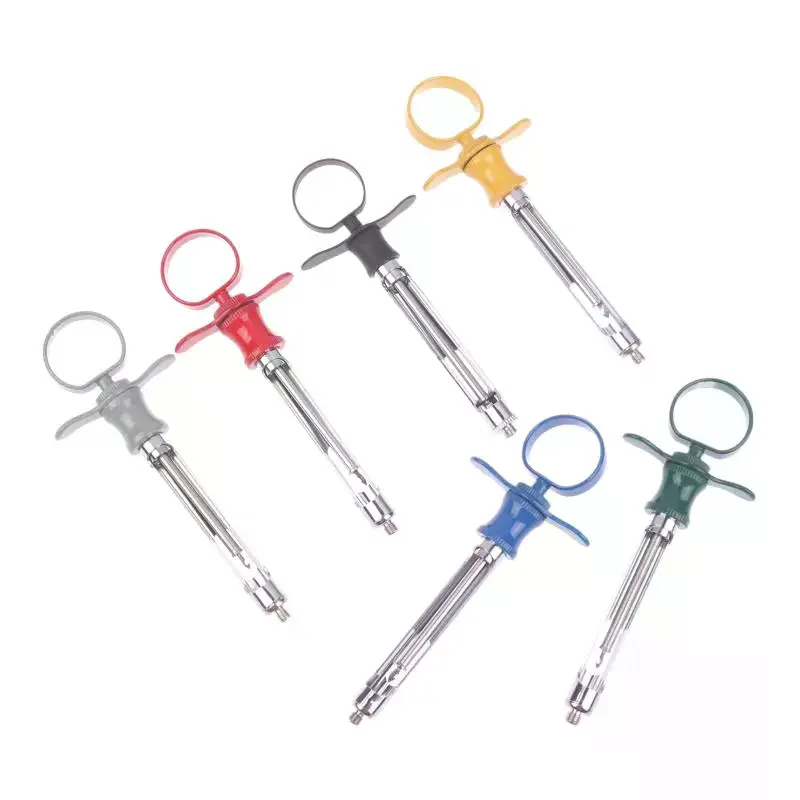 Oral Cavity Stainless Steel Aspirating Syringes With Hook-head Sharp Head Instrument Teeth Care