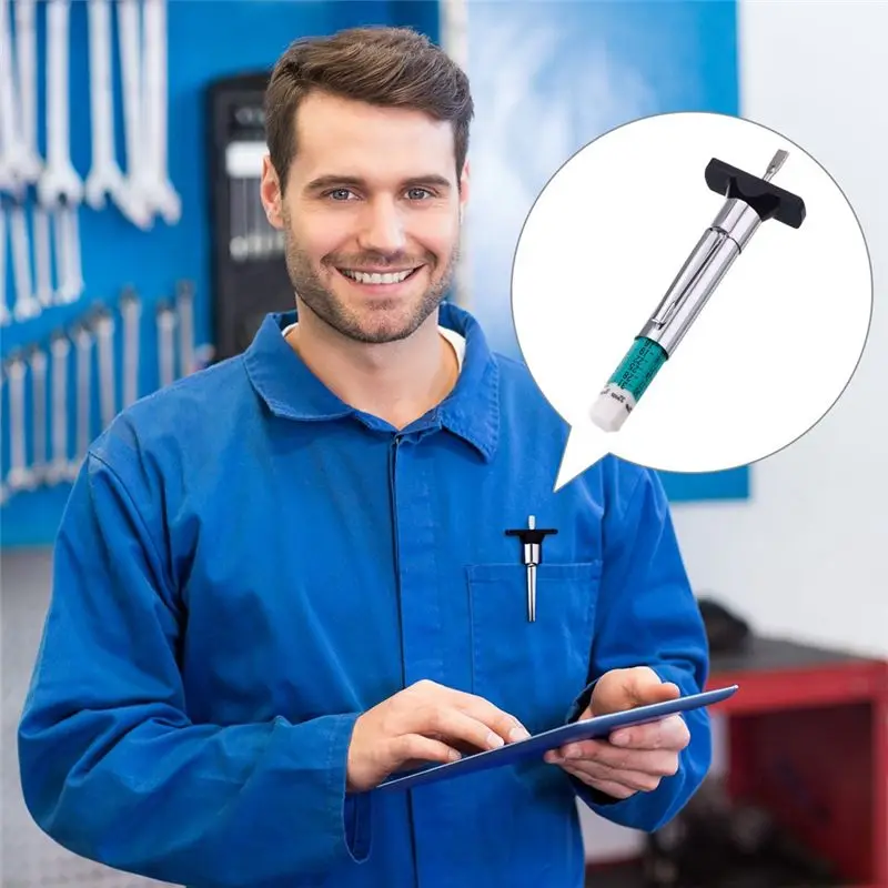 AA83 20 Packs Tyre Tread Depth Gauge Color Coded Tire Depth Gauge Tool Tire Tread Depth Accurate Measurement Tools