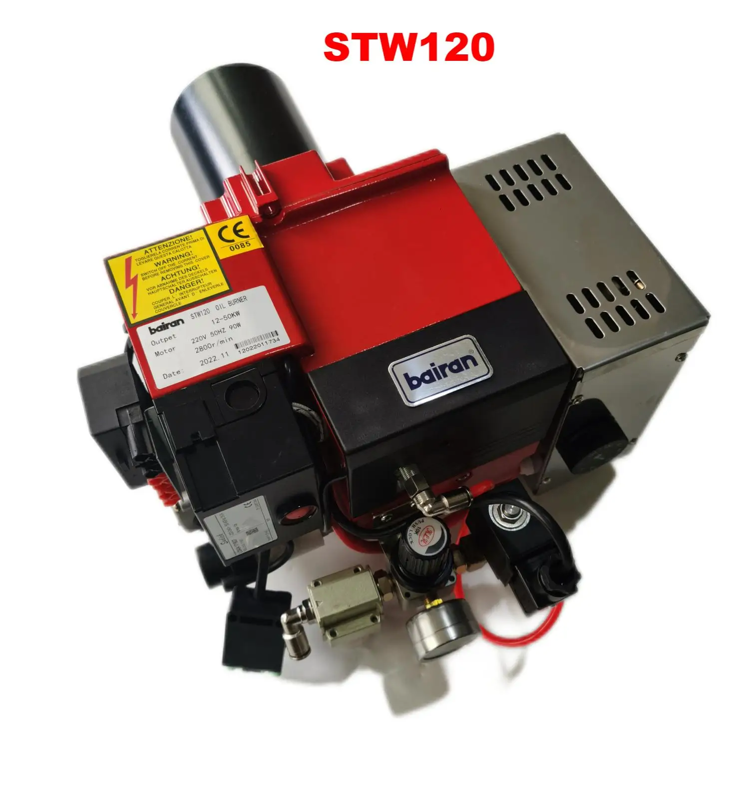 

Factory waste oil burner WITHOUT AIR PUM.P STW120