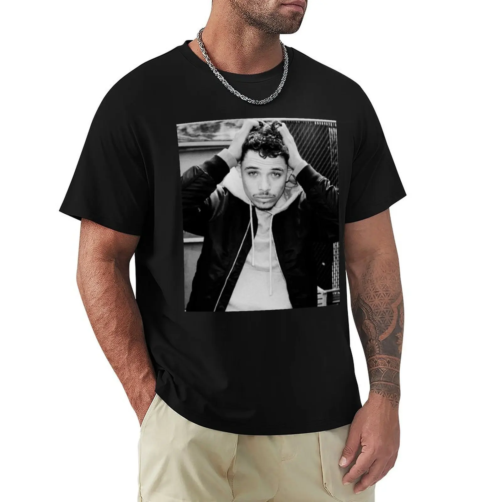 

Anthony Ramos T-Shirt Man t-shirt Clothing korean fashion shirts graphic tees Short sleeve tee men