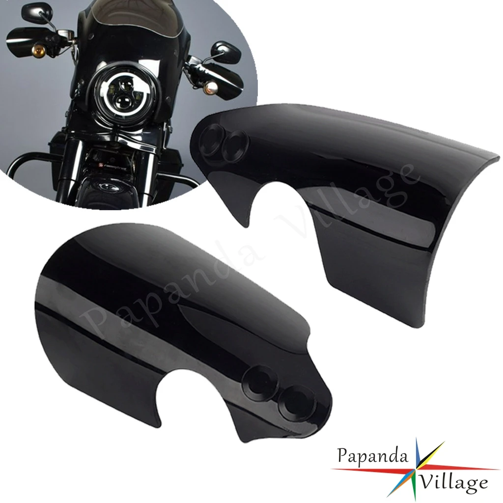 

PC Motorcycle Hand Guards Handlebar Handguard Protection Shield For Harley Touring Road King Special FLHRXS 2017 2018 2019 2020