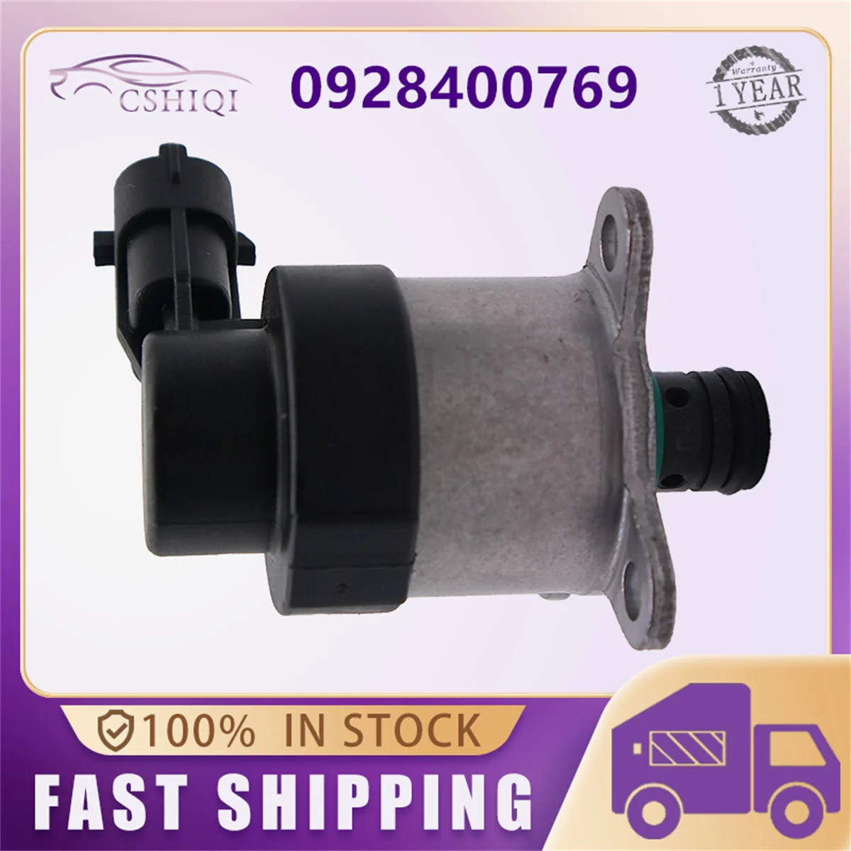 

0928400769 Fuel Pump Pressure Regulator Valve For Renault Master Opel Movano 2.3 CDTI DCI Auto Accessories 0928400750 0928400703