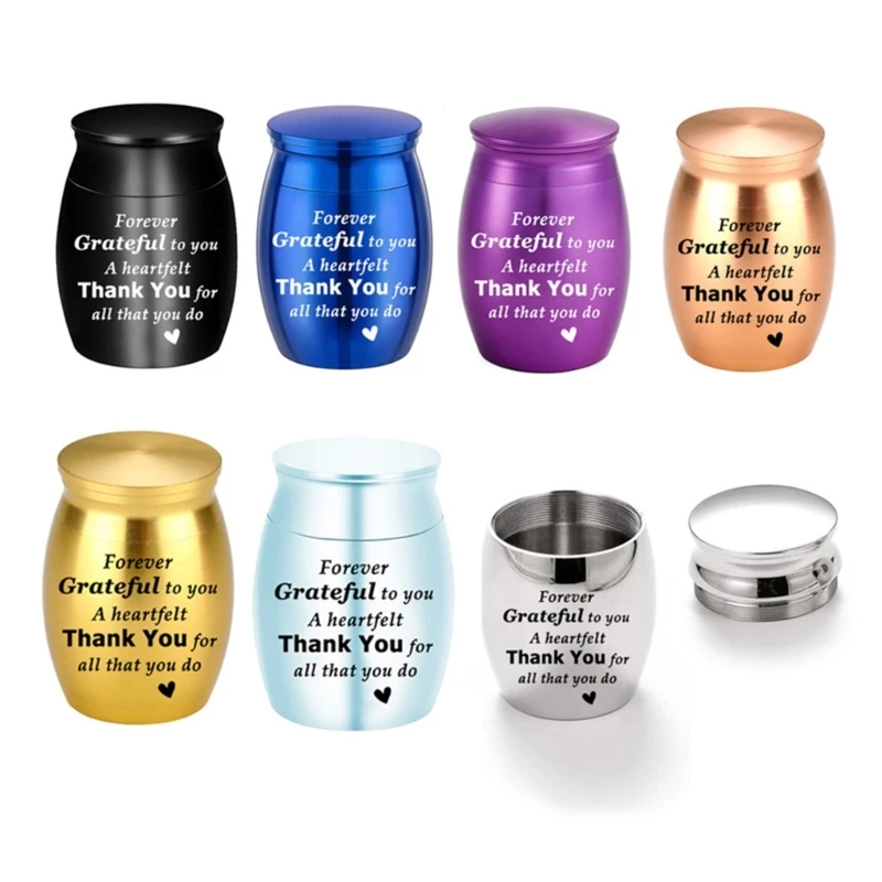 

Memorial Casket Ashes Container Urn Cremation Sympathy Gift for Ashes/Hair 45BE