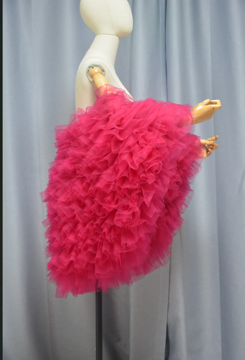 Tüll Puff Braut Bolero Cape individuelle Farbe Hochzeit Cape Shrugs Wrap individuelle Farbe