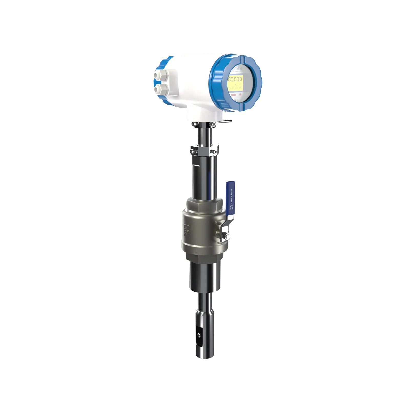 مقياس التدفق من نوع الإدخال الصناعي لزيت الماء والسوائل الكيميائية مقياس الجريان الكهرومغناطيسي للإدراج الرقمي