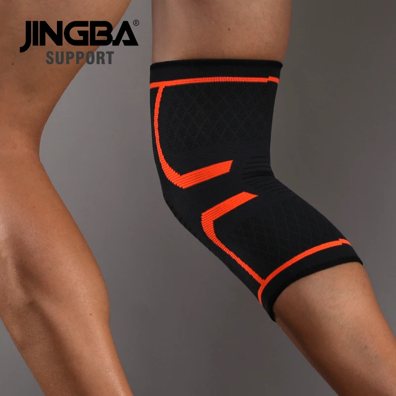 1 Pc Elastic Breathable Compression Knee Support Sleeve for Basketball Running Cycling