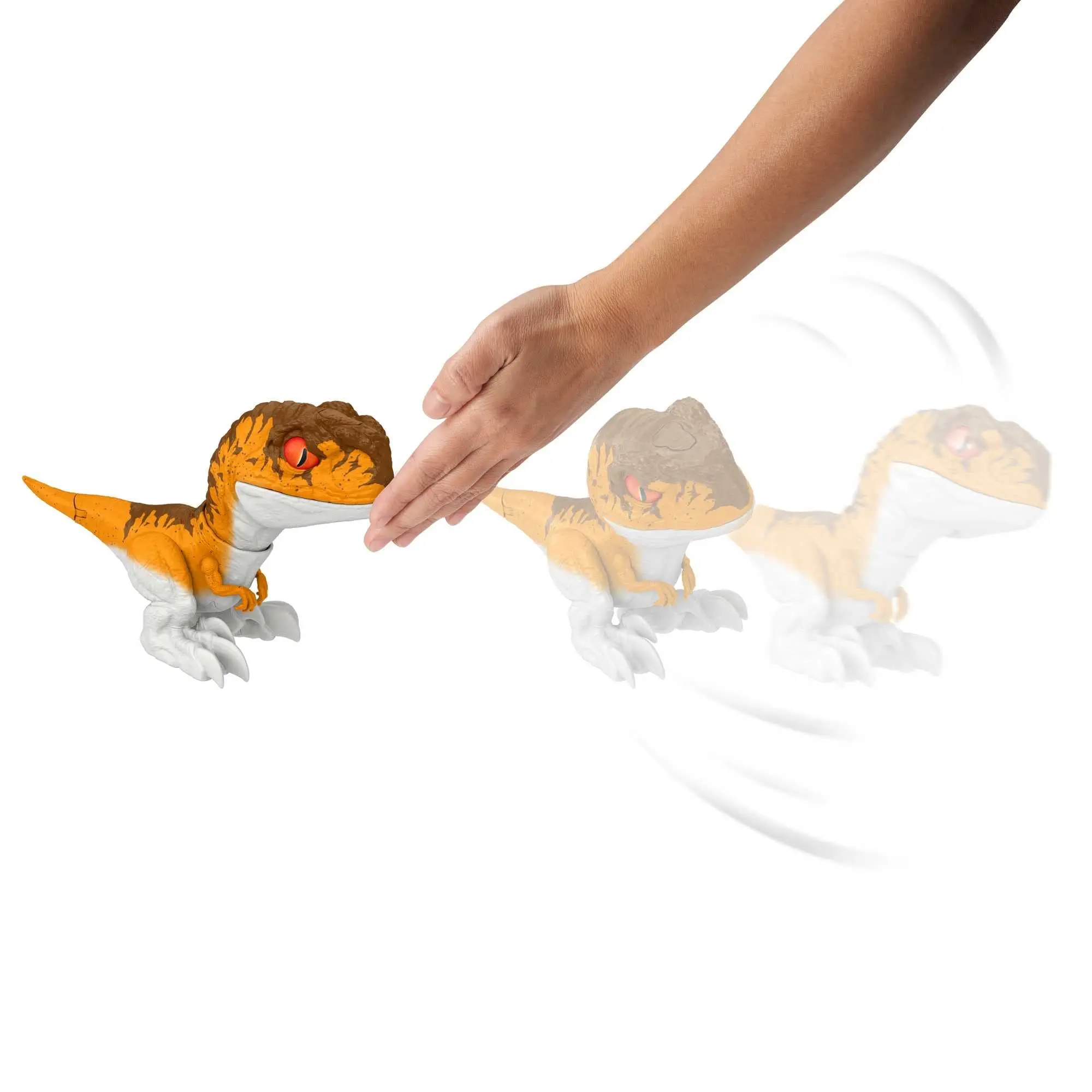 Figurines d'action de dinosaure avec mouvement et son interactifs, jouet de dinosaure, sans cage, Roars, VelDynraptor, Beta, ROWDY