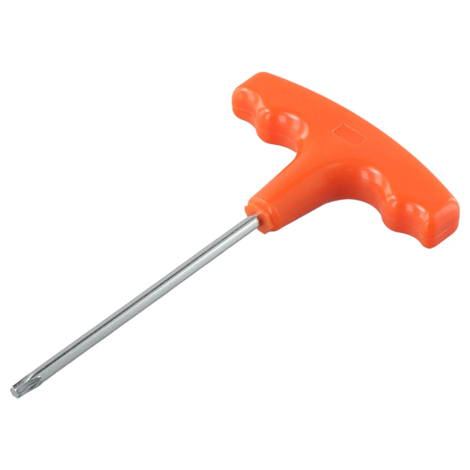Tools Screwdriver 0.5cm Diameter Accessories Practical Replacement Driver Orange+Silver Plastic+Steel T Handle