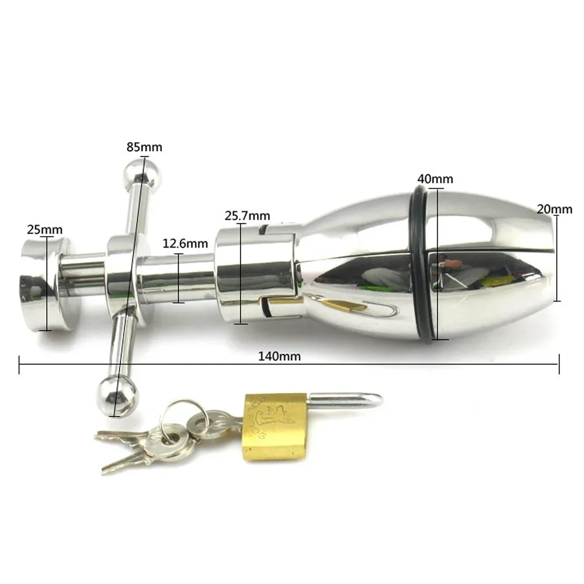 Анальный расширитель из нержавеющей стали, расширитель ягодиц, расширяющееся устройство целомудрия, анальная пробка с замком, Анальный разрядник, мужские пары, товары для взрослых