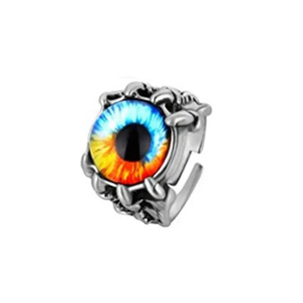 

Chic Delicate Funny Alloy Girl Gift Sweet Hip Hop Demon Eye Korean Style Ring Halloween Accessory Fashion Jewelry Men Ring