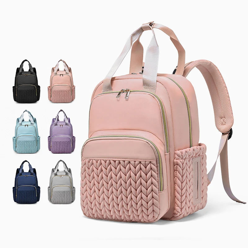 

Baby Travel Backpack Diaper Mummy Bag Large Capacity Nappy Bag Material Handbag For Baby Outdoor Travel Bag For Baby Care Stuff