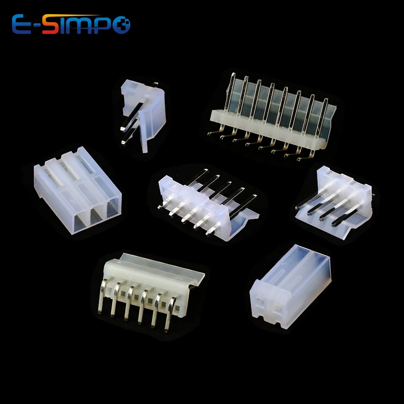 10Sets Right Angle CH3.96 2/3/4/5/6-10Pin JST PH 3.96mm Housing Female Receptacle + Terminal+RA Male Pin Wafer Connector Kit - Image 2