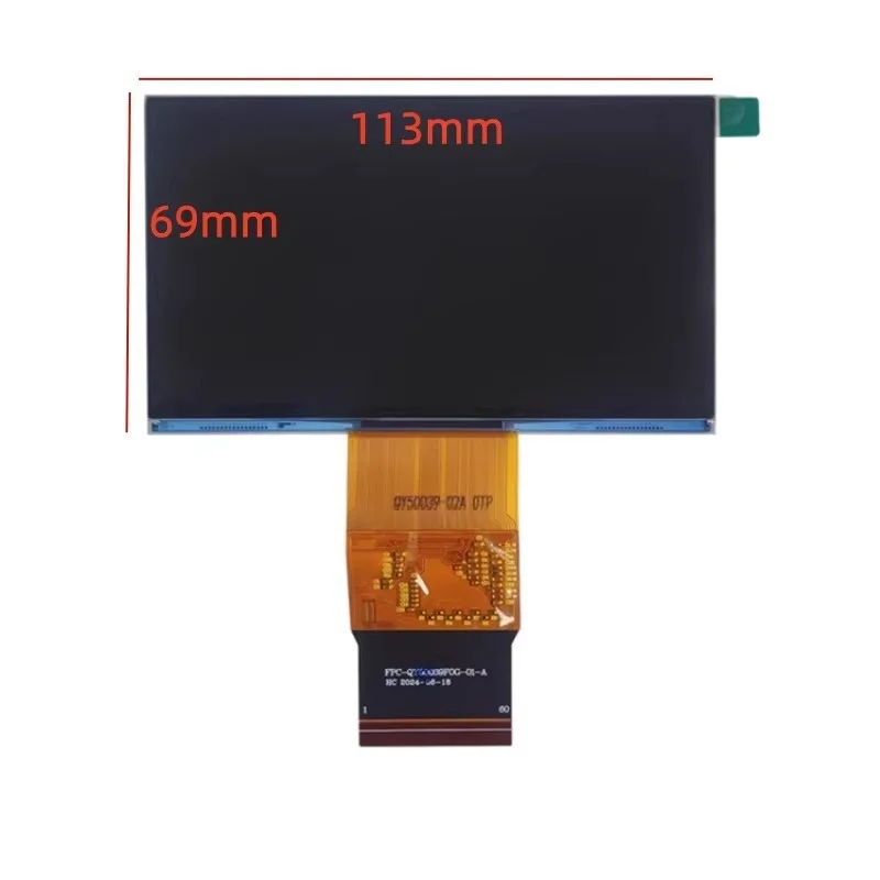 

Новый 5-дюймовый ЖК-дисплей для проектора RD-828 PRO FPC-QY50039FOG-01-A QY50039-02A, аксессуары для проекторов