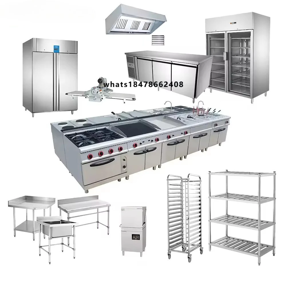 Commercial Restaurant Equipment Bakery Equipement Manufacturer Stainless Steel Catering Hotel Supplies Kitchenware