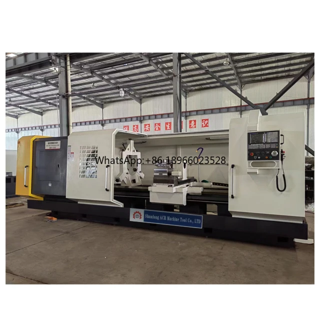 CE Approved Economic automatic cnc new machine GSK cnc lathe QK1335 cnc pipe threading lathe