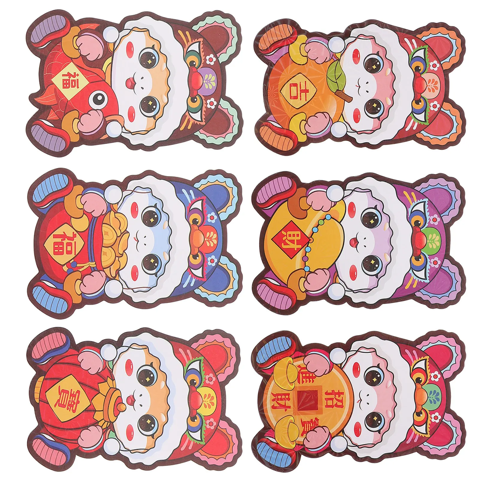 

30Pcs 2025 Year of The Snake Red Envelopes Large Capacity 3D Cartoon Design for Lunar New Year Cash Blessings Envelope Festive