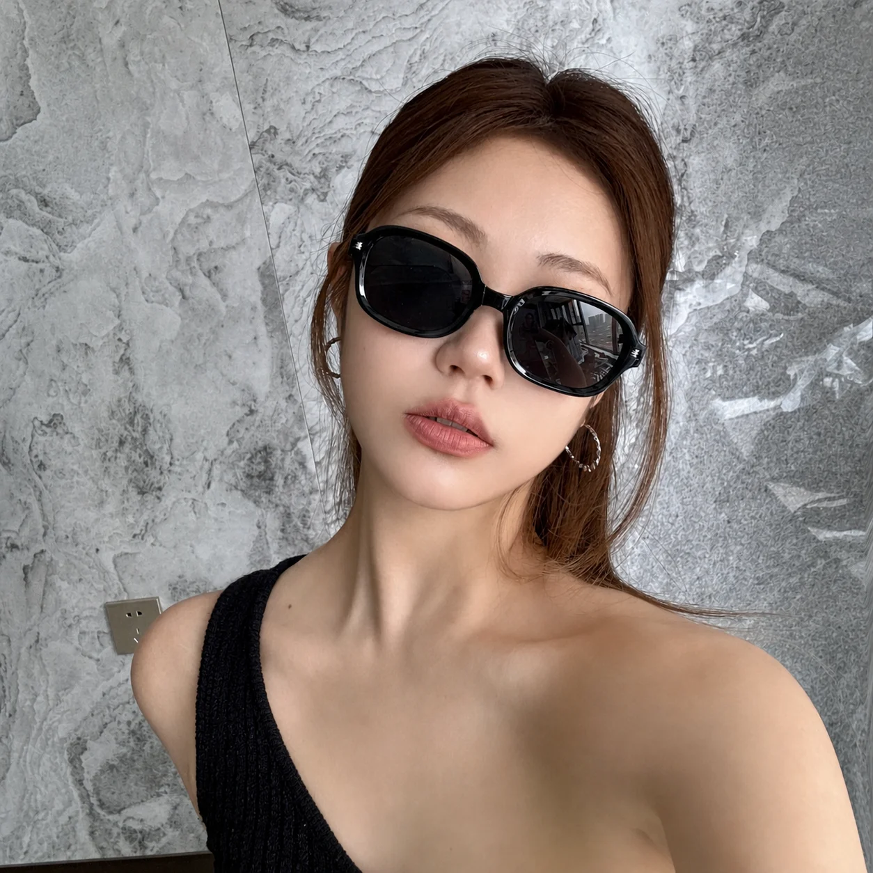 Retro Oval Sunglasses Retro Portable Sun Glasses Lightweight Sunglasses Fashionable Foldable Sunglasses For Driving Party