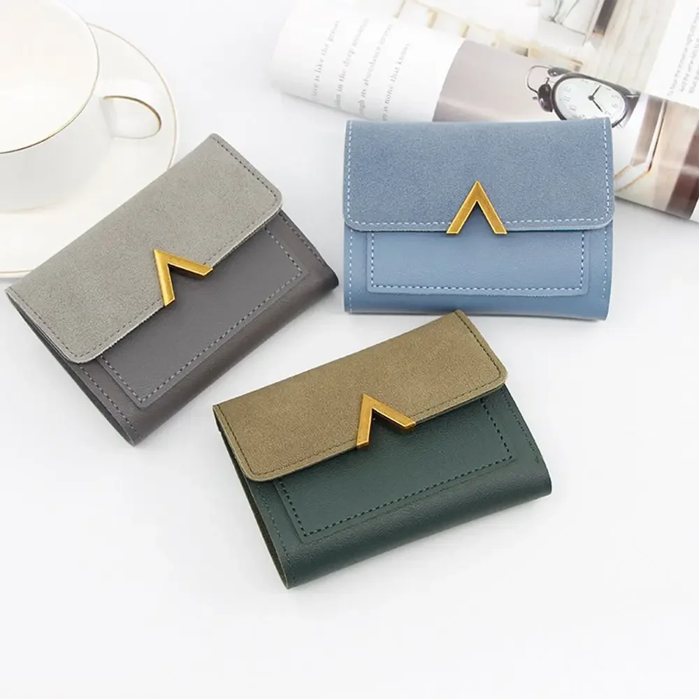 Fashion Wallet Short Coin Purse Women Wallets Card Holder Handbag Ladies Small Wallet Female Hasp Mini Clutch Girl Money Bag