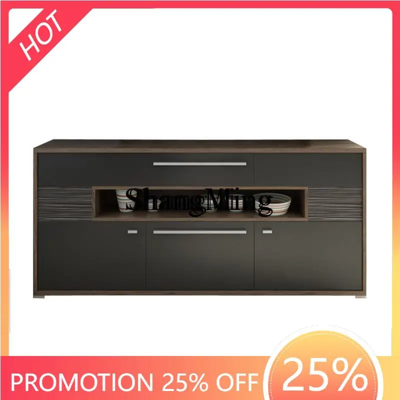 ZYY Floor Sideboard Cabinet Modern Minimalist Living Room Ultra-Thin Sofa Storage Cabinet Light Luxury Entrance Side Cabinet