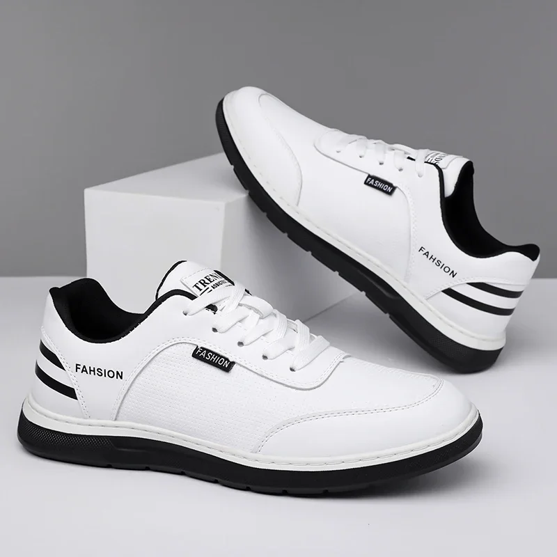 

Mens Casual Shoes Fashion Design Personalized Lace Up Convenient on Off Breathable Snug High-quality Outdoor Sports Shoes Man