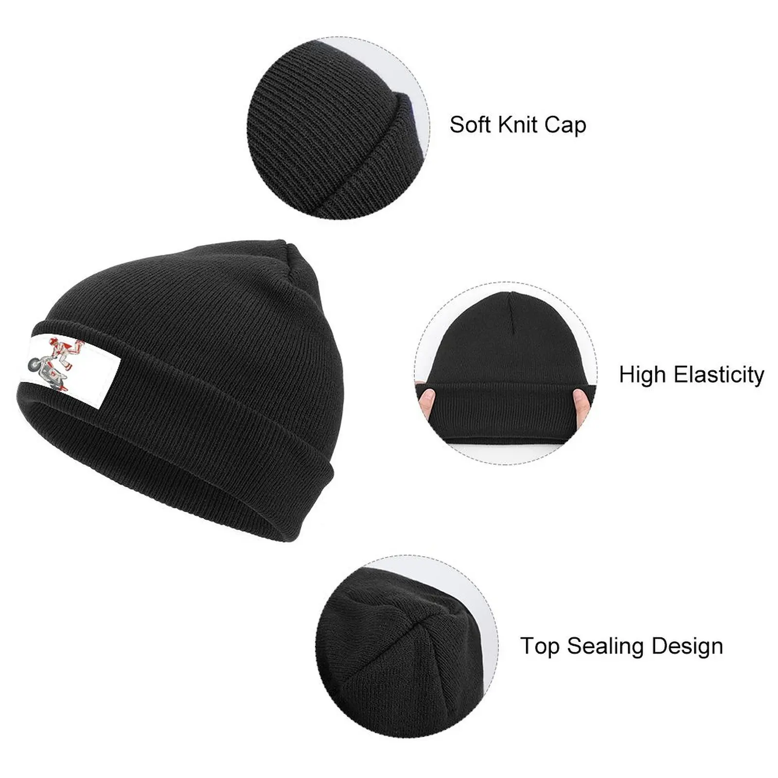 Story 4 Dukee Caboom Stunt Jump Knitted Cap Hat Luxury Brand Sun Hat For Children Wild Ball Hat Thermal Visor Men's Caps Women's