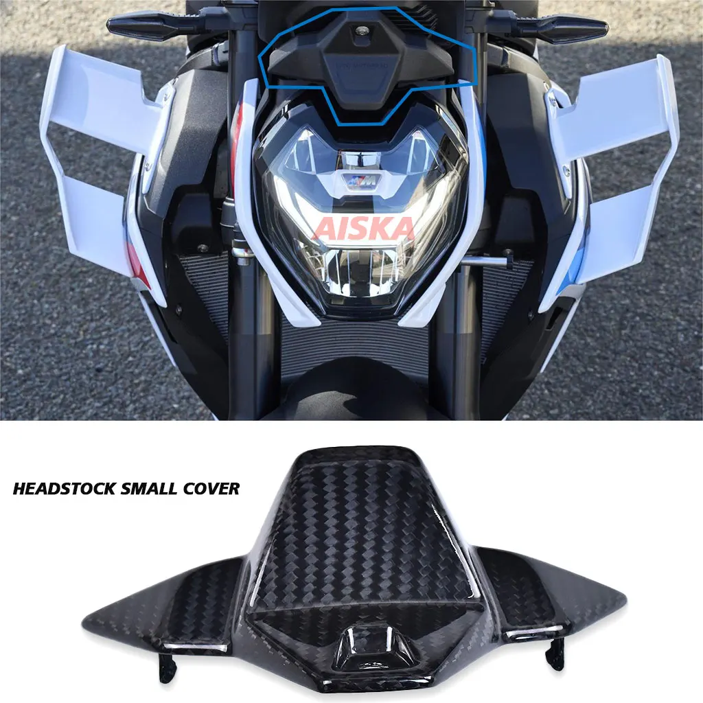 100% Real Carbon Fiber Front Fairings Winglets Rear Footrest Parts Fenders Cover Kits For BMW S1000R M1000R 2021 2022 2023 2024