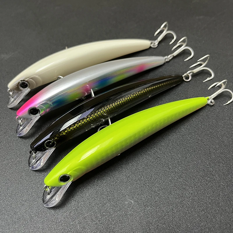 110mm 14g Floating Minnow Fishing Lures Trolling Twitch Wobbler Jerkbait Artificial Bait Seawater Trout Pesca Swimbait Equipment