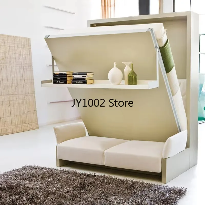 Factory Wholesale Electric Folding Murphy Bed Invisible Wall Sofa Integrated Hardware Accessories Flip Invisible Wall Bed