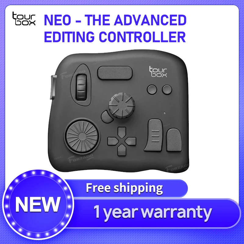 Tourbox Photo Video Editing Console Advanced Controller with Customized Creative inputs to Simplify optimize Lightroom SAI Premi