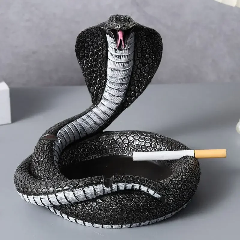 Cobra Ashtray High Appearance Level, Home Living Room, Coffee Table, Bedroom Creative Personality, Light Luxury Decoration