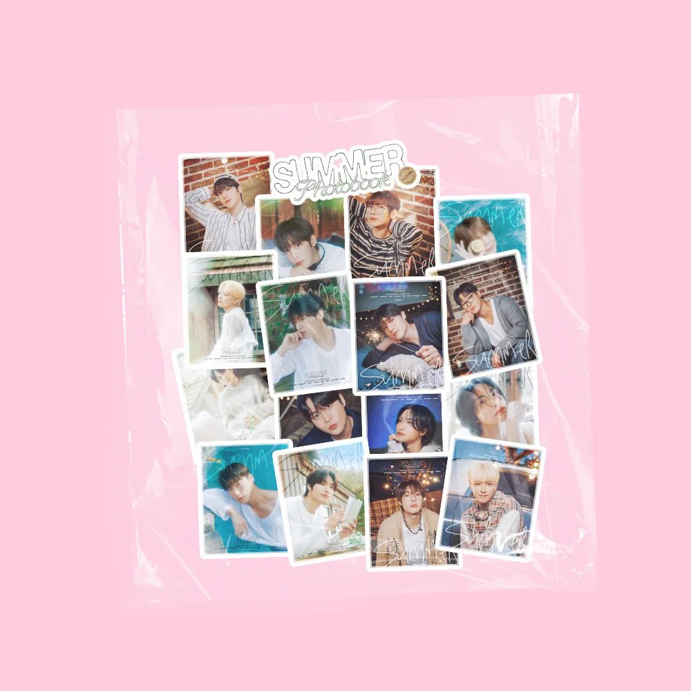 98 Stks/set Teez Sticker Nieuw Album 2024 Zomer Fotoboek Stickers Computer Tablet Decoratie Yeosang San Jongho Mingi Fans Geschenken