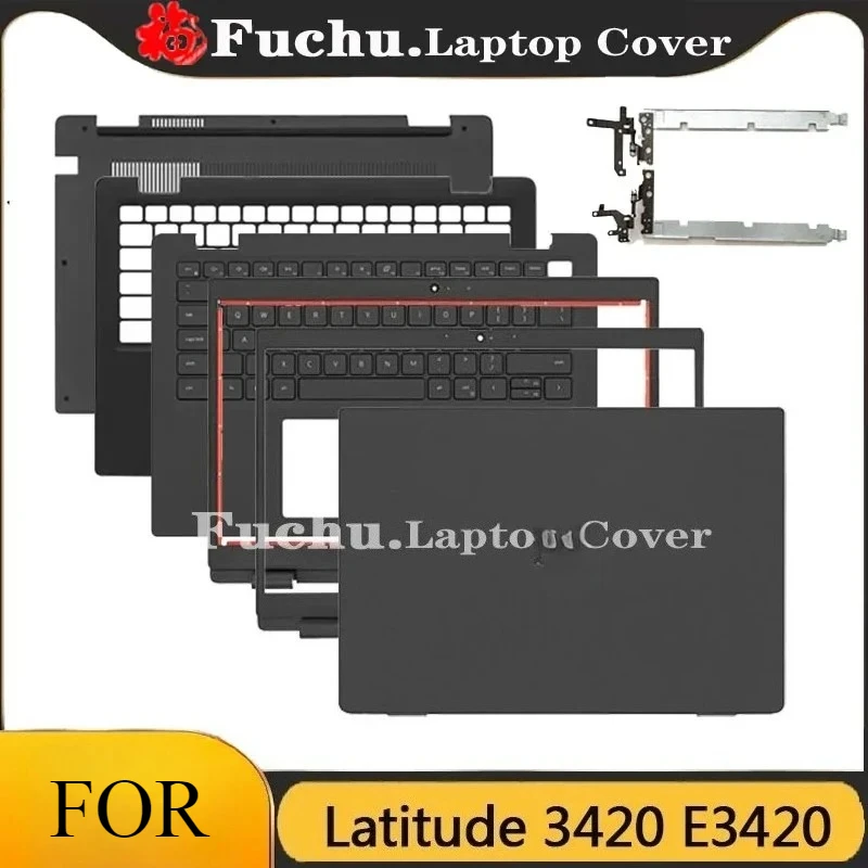 FOR Dell Latitude 3420 E3420 Laptop LCD Back Cover Front Bezel Upper Top Palmrest Bottom Case Hinges 03NVYX 02935X