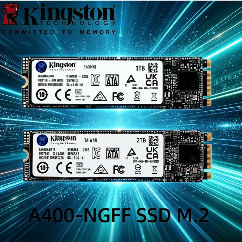 SSD Kingston A400-NGFF M.2 2280 Hard Disk 120GB 240GB 480GB 1TB 2TB Internal SSD For Mini PC Desktop Notebook