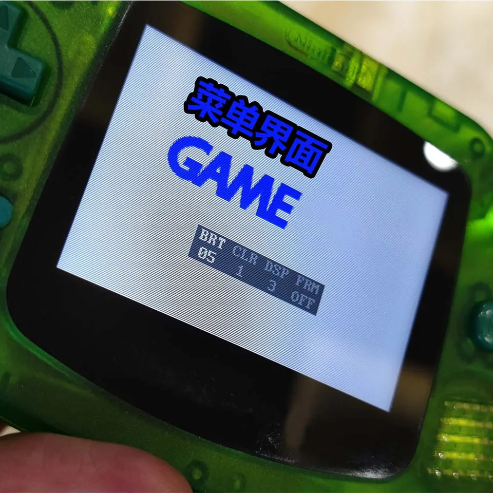 液晶 V2 スクリーン交換キット nintend GBA バックライト液晶画面 10