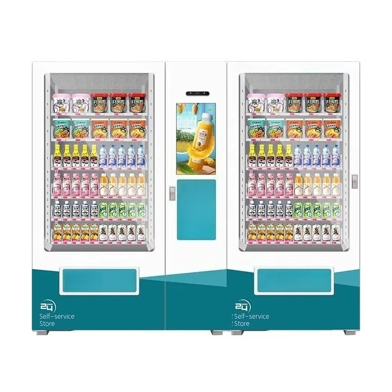 Best Automatic Vending Machine for Sale with High Capacity Storage Space Available Snack and Drink Vending Machine in the Market