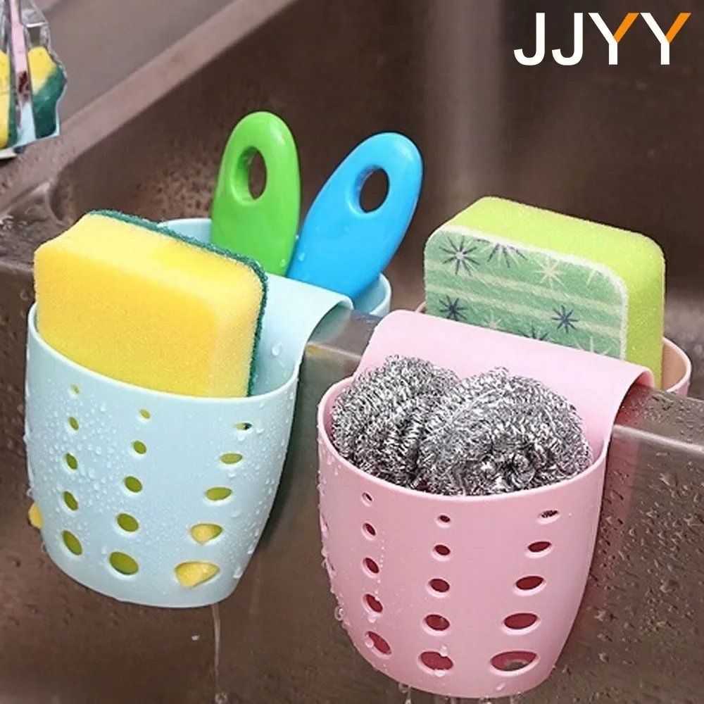 

Stonego Kitchen Tools Kitchen Sink Style Double Silicone Sponge Holder Sink Rack Organizer Soap Kitchen Sink filter Rice bowl