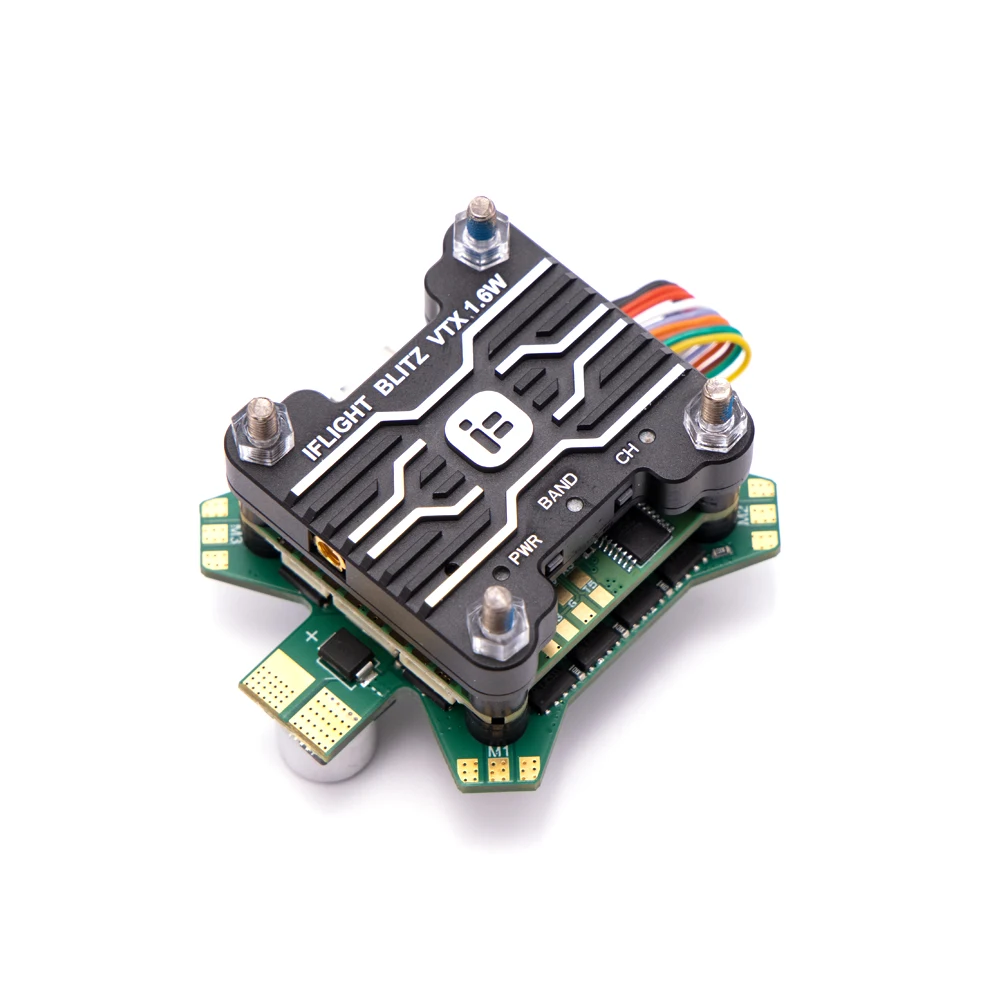 Imagem -03 - Controlador de Voo Iflight Blitz f7 55a 26s Stack f7 V1.2 Blitz E55s em Esc Blitz 5.8ghz 1.6w Vtx para Fpv