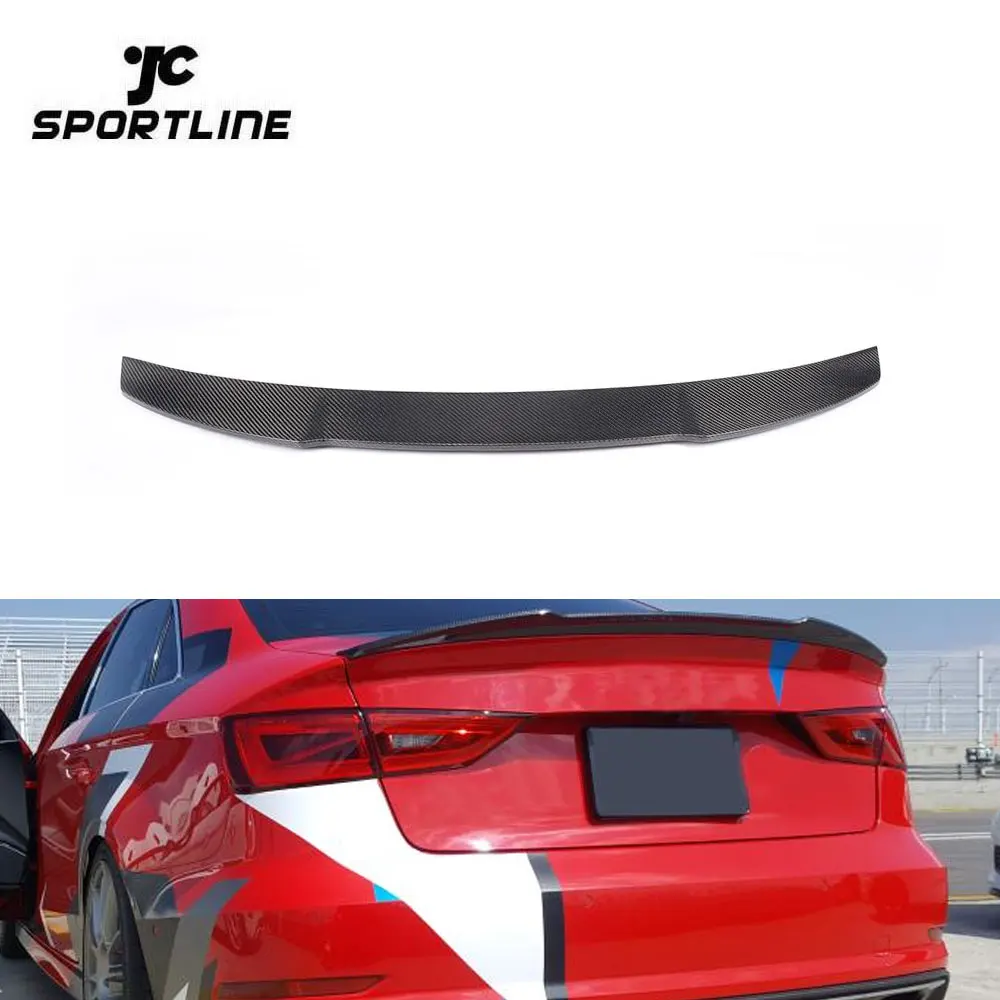 

ML Carbon Fiber Delta Wings For Audi A3 S3 8V Sedan 2015 2016