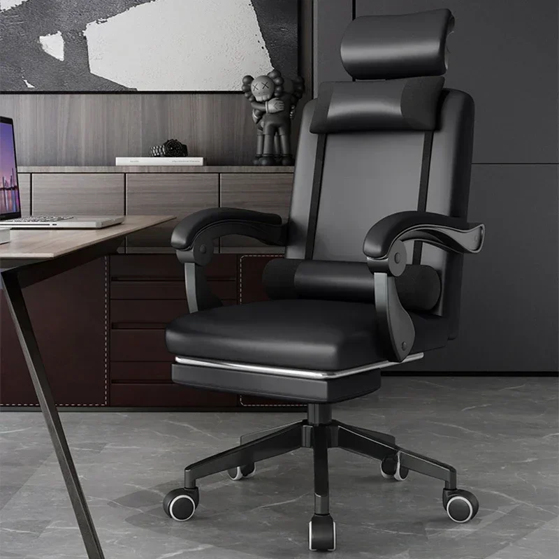 كرسي للترفيه بأسعار معقولة، كرسي الكمبيوتر لغرفة النوم المنزلية، كراسي مكتب حديثة وبسيطة، مسند ظهر مريح للمكتب