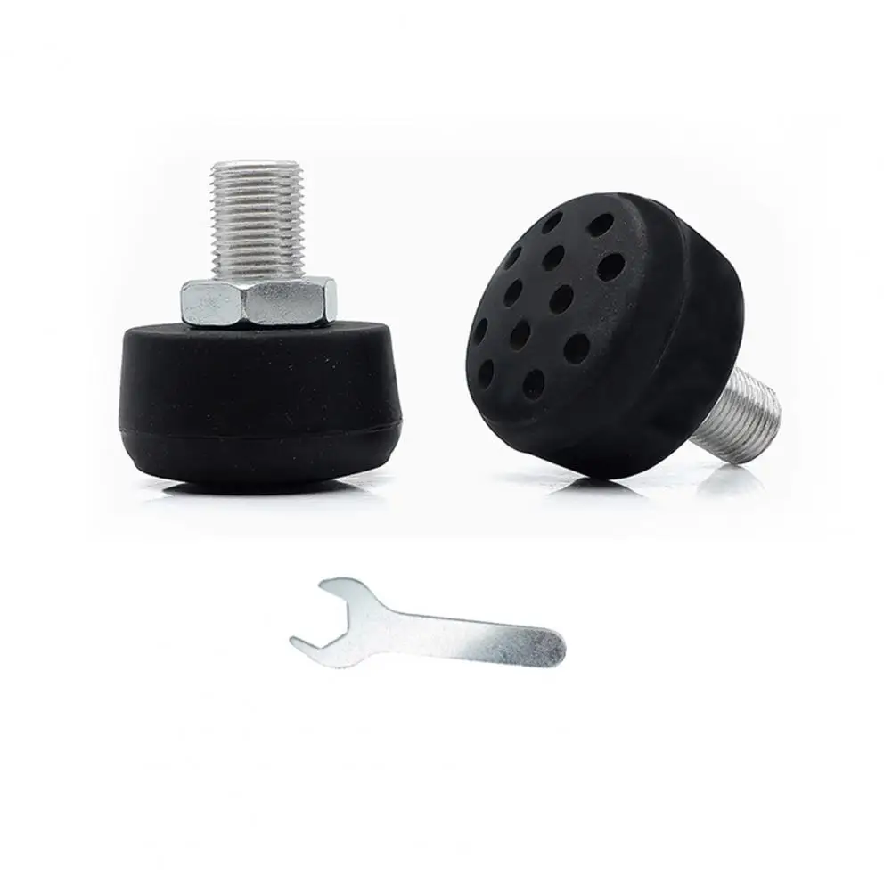 

1 Set Skate Brake Block High Elasticity Durable Stable Adjustable Brakes Rubber Double Row Skate Stoppers Skate Parts