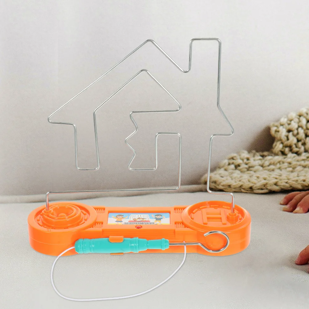 Jeu de labyrinthe tactile électrique pour enfants, 2 ensembles, développement intellectuel, Puzzle, outil de Stimulation du cerveau, apprentissage difficile à plusieurs niveaux