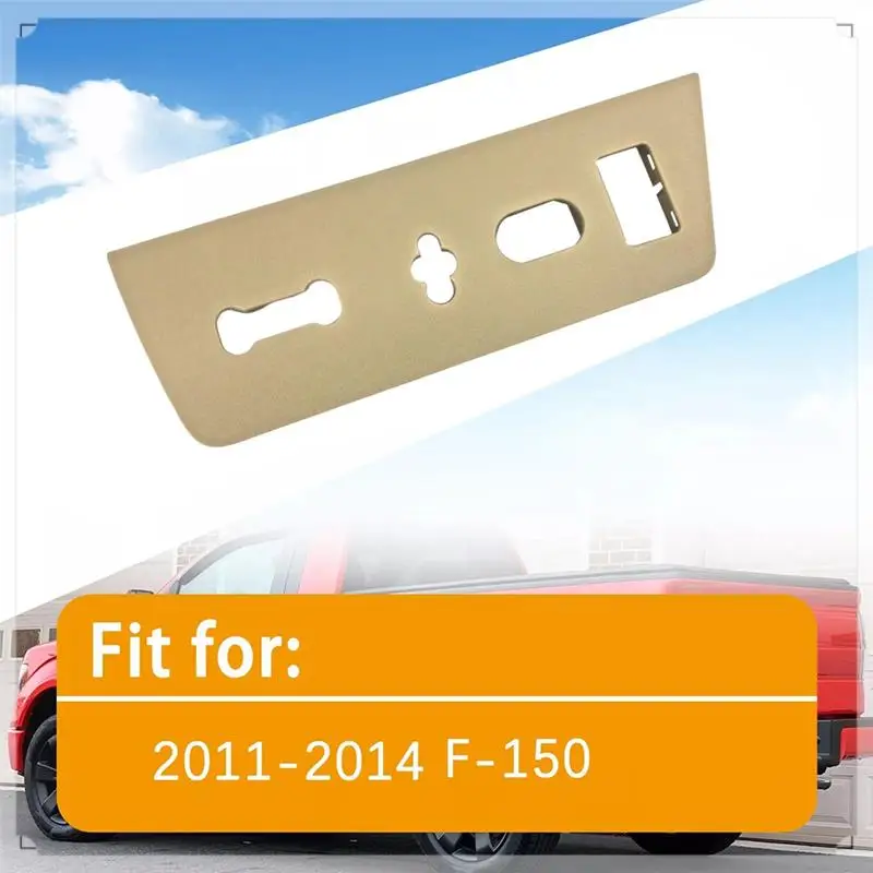 Carcaça do interruptor do assento dianteiro esquerdo do lado do motorista BL3Z-14A706-FA para ford F-150 2011-2014 tampa do painel de guarnição do assento de energia