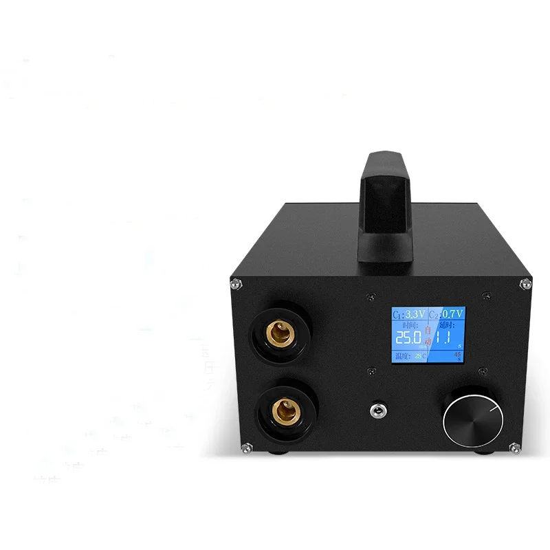 18650 Battery Spot Welder 250 Gears Spots Welding Machine Double Capacitors Energy Storage Dual-pulse Welding 0.3mm Nickel Sheet