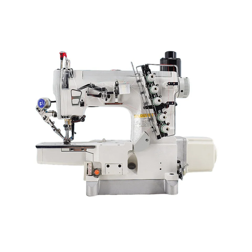 

Automatic High-speed Cylinder-bed Interlock Industrial Sewing Machine Apparel Machinery for Underwear with Auto Thread Cutting