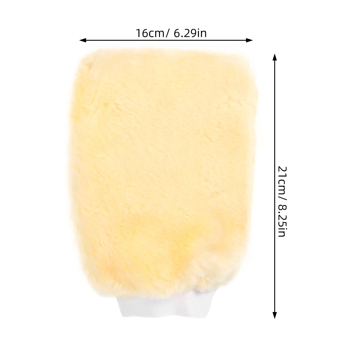 

1Pair Car Wash Mitt Double Sided Imitation Wool Easy Use Durable Auto Cleaning Gloves Scratch Free Car Cleaning Tool Wash Gloves